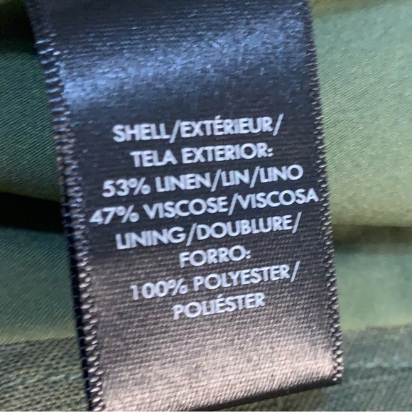 Ann Taylor skirt Linen fabric too cute ! - Picture 6 of 9